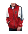 Starter Men's  Red Boston Red Sox Lead Runner Full-zip Jacket In Red