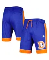 Starter Men's  Royal Denver Broncos Throwback Fan Favorite Shorts In Royal