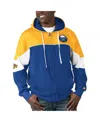 Starter Men's  Royal, Gold Buffalo Sabres Power Forward Full-zip Hoodie In Royal,gold