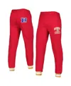 Starter Men's  Scarlet San Francisco 49ers Blitz Fleece Jogger Pants In Scarlet