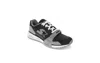 Starter Mens Team Trainer 92 Low Vegan Synthetic Leather Casual Lowtop Sneaker Shoe In Black,grey