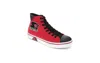 Starter Men's Tradition Hi Sneaker In Red,black