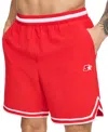 Starter Men's Varsity Tipped Stretch Volleyball Shorts In Red