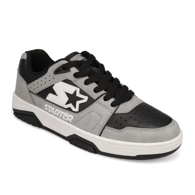 Starter Mens Fast Break Low Genuine Leather Sneaker In Multi