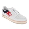 Starter Mens Lfs 1 Vintage Genuine Leather Casual Lace-up Sneaker Shoe In White