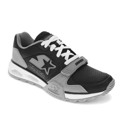 Starter Mens Team Trainer 92 Low Vegan Synthetic Leather Casual Lowtop Sneaker Shoe In Multi