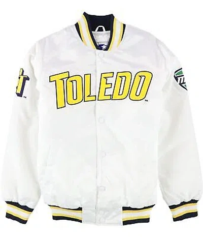 Pre-owned Starter Mens Toledo Rockets Varsity Jacket In Uto
