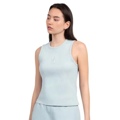 Starter Mint Seattle Mariners Pastels Ribbed Tank Top In Blue