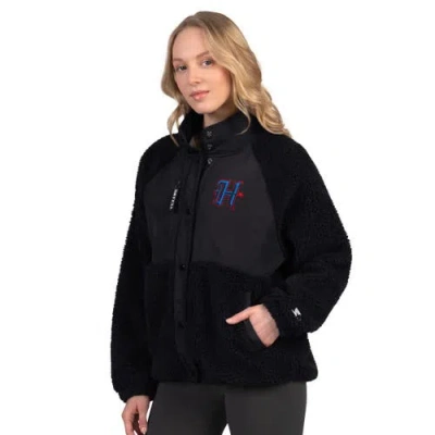 Starter Navy Houston Texans On The Ball Sherpa Jacket In Blue