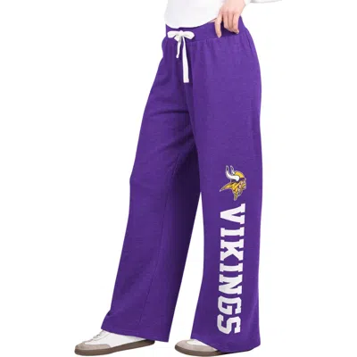 Starter Purple Minnesota Vikings Field Wide Leg Sweatpants