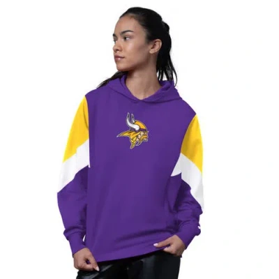 Starter Purple Minnesota Vikings Scrimmage Hoodie In Multi