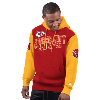 Starter Red Kansas City Chiefs Extreme Pullover Hoodie