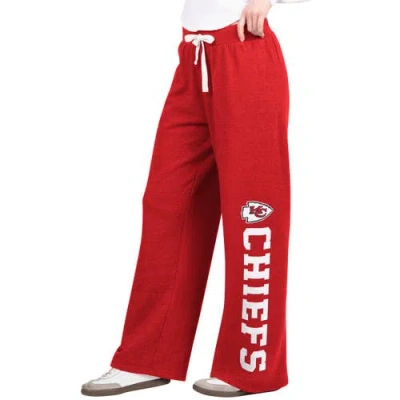 Starter Red Kansas City Chiefs Field Wide Leg Sweatpants