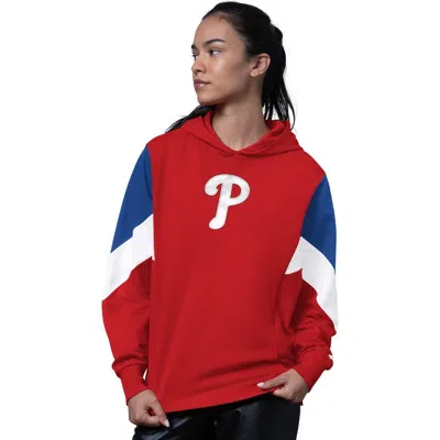 Starter Red Philadelphia Phillies Scrimmage Pullover Hoodie