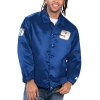 Starter Royal Chase Elliott Option Route Full-snap Coaches Jacket In Royal