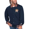 STARTER STARTER ROYAL HOUSTON ASTROS SECRET WEAPON FULL-SNAP JACKET