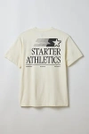 Starter S-star Logo Graphic Tee In Cream, Men's At Urban Outfitters In White