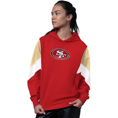 Starter Scarlet San Francisco 49ers Scrimmage Hoodie