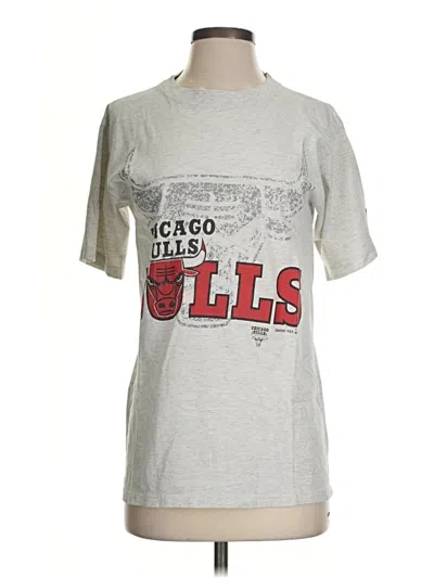 Pre-owned Starter Short Sleeve T-shirt In Silver
