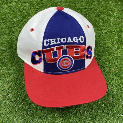 Pre-owned Starter Vintage 90's Chicago Cubs  Snapback Hat In Multi