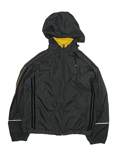 Pre-owned Starter Kids' Windbreaker Jacket In Black