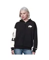 Starter Women's Black Buffalo Bills 4th Down Full-zip Hoodie In Black