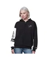 Starter Women's Black Detroit Lions 4th Down Full-zip Hoodie In Black