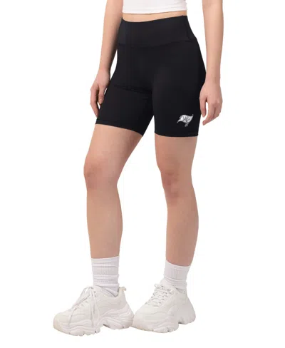 Starter Women's Black Tampa Bay Buccaneers Biker Shorts