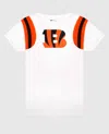 Starter Women's Cincinnati Bengals Short Sleeve Crew Neck  Shirt In White In White