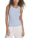 Starter Stretch Cotton Ringer Tank In Heather