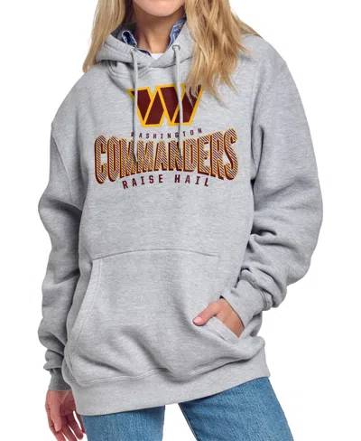 Starter Women's Gray Washington Commanders Under The Arch Hoodie