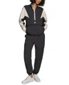 Starter Women's Half-zip Pullover Jacket In Black