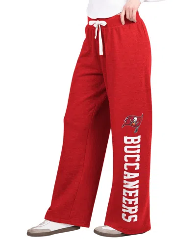 Starter Women's Red Tampa Bay Buccaneers Field Wide Leg Sweatpants