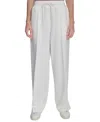 Starter Women's Scuba Stretch Snap-off Track Pants In Egret