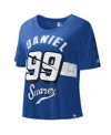 Starter Women's  Royal Daniel Suarez Record Setter T-shirt In Royal