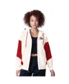 Starter White San Francisco 49ers Scrimmage Full-zip Hoodie In White,red