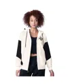 Starter Women's White New Orleans Saints Scrimmage Full-zip Hoodie In White