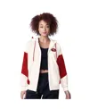 Starter White San Francisco 49ers Scrimmage Full-zip Hoodie In White,red
