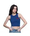 Starter Women'sâ Royal Buffalo Bills Show Up Cropped Tank Top In Blue