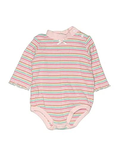 Pre-owned Starting Out Babies' Long Sleeve Onesie In Pink