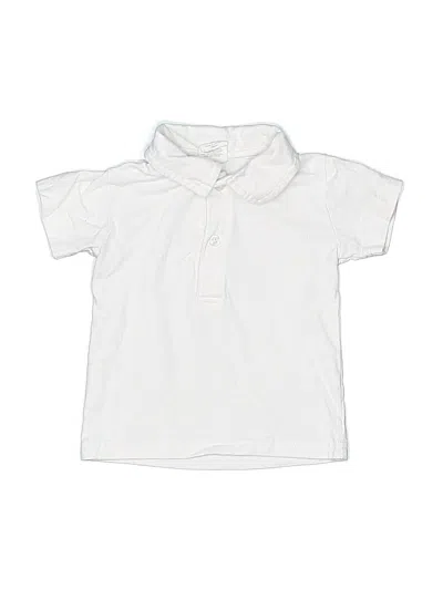 Pre-owned Starting Out Babies' Short Sleeve Button Down Shirt In White