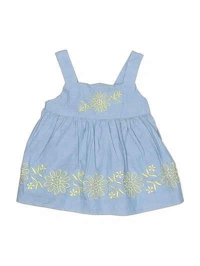 Pre-owned Starting Out Babies' Sleeveless Top Blue Halter Neckline Tops