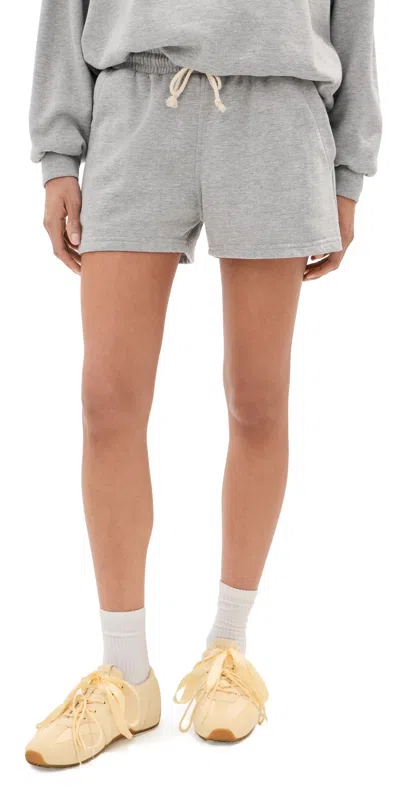 State & Lake Dillon Shorts Heather Grey In Gray