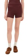 State & Lake Game Time Shorts Burgundy In Brown