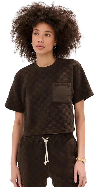 State & Lake Sofia Top Chocolate In Brown