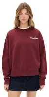 State & Lake Sports & Rec Sweatshirt Burgundy In Burgundy