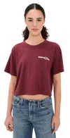 State & Lake Sports & Rec T-shirt Burgundy