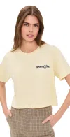 State & Lake Sports & Rec T-shirt Butter Yellow In Yellow