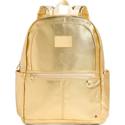State Bags Kids' Kane Double Pocket Backpack In Gold