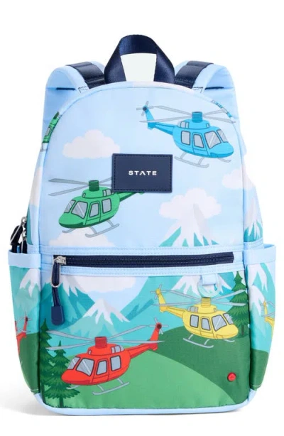 State Bags Kids' Kane Mini Helicopter Backpack In Blue